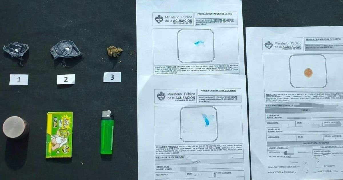Jujuy: 22 operativos contra el narcomenudeo dejaron 18 demorados