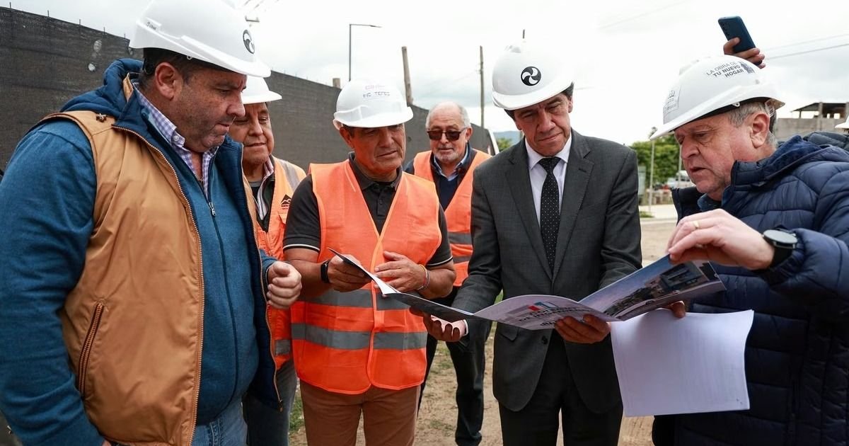 Avanzan las obras de más de 20 viviendas en Barrio Norte