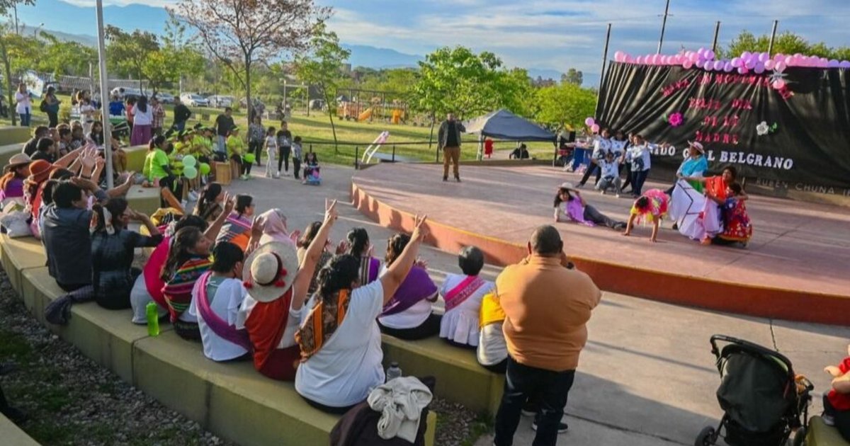 Festejo con actividades recreativas y prevención