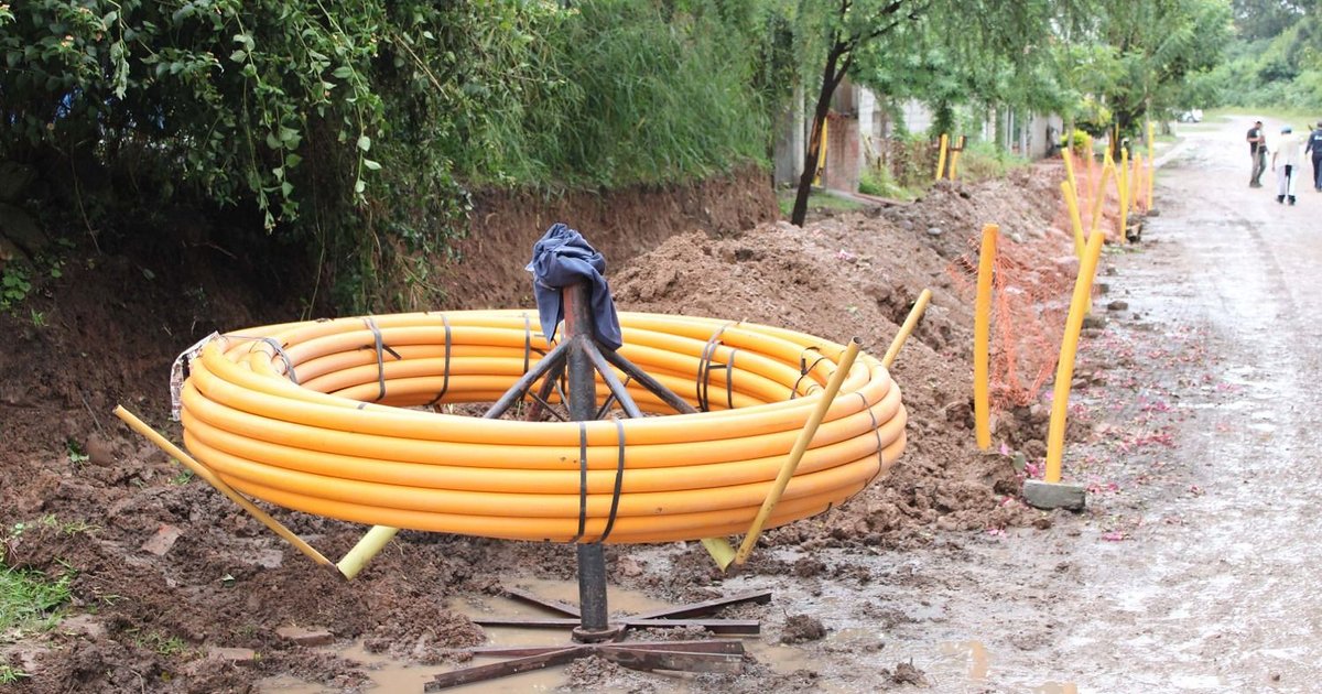Ciudadela cuenta con una nueva red de gas