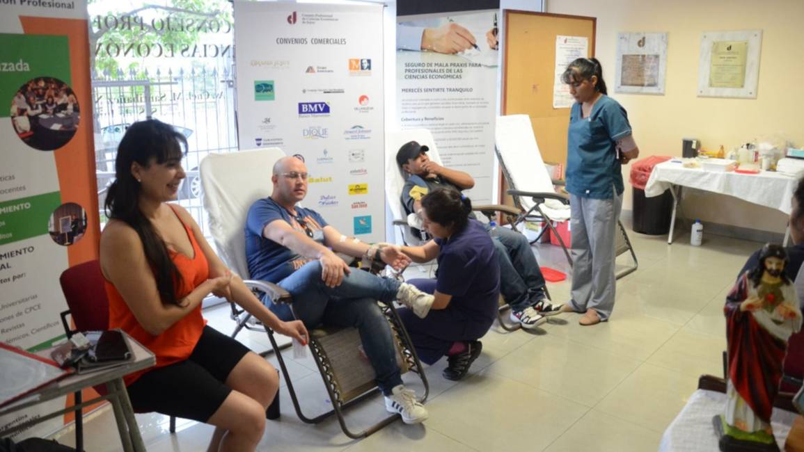 Hay 12 mil donantes de sangre 