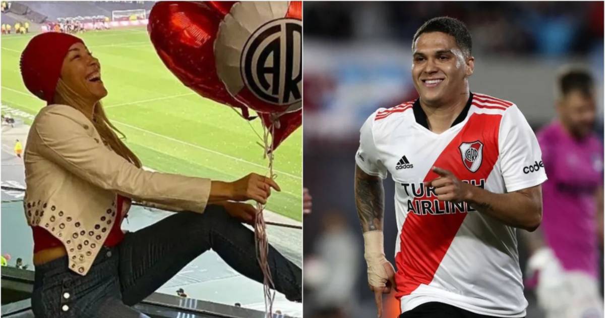 Juanfer Quintero sorprendió a la esposa de Gallardo con un regalo