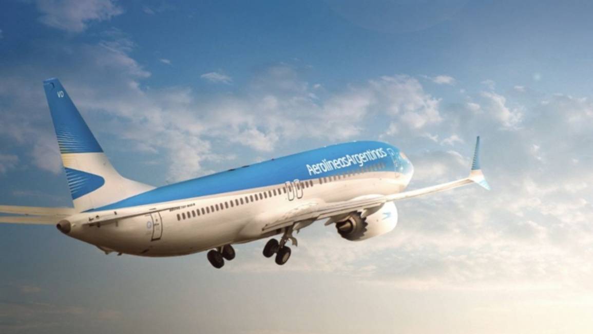 Aerolíneas Argentinas recuperó niveles de prepandemia