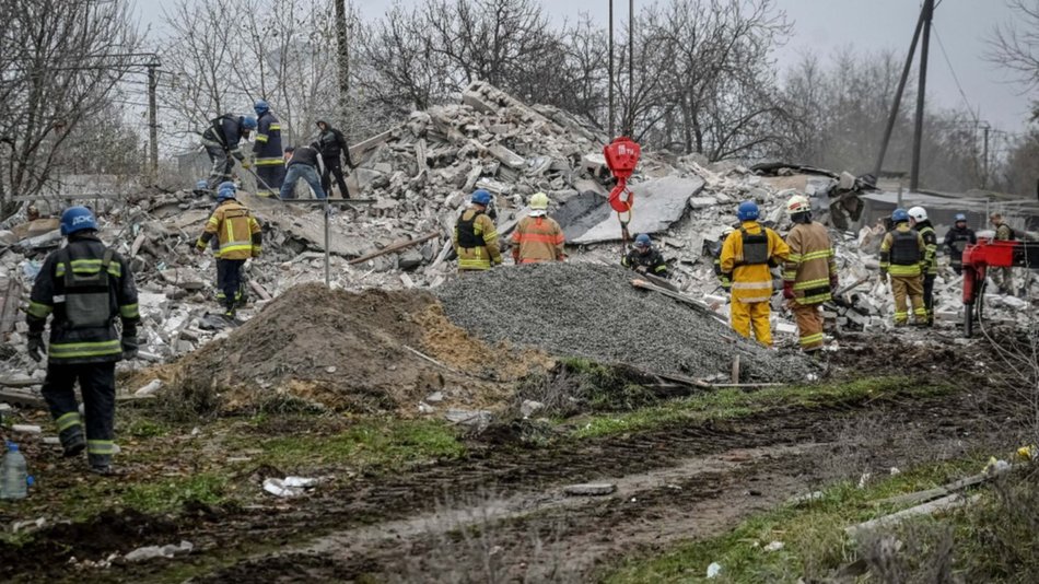 El día después del misil en un pueblo de Polonia