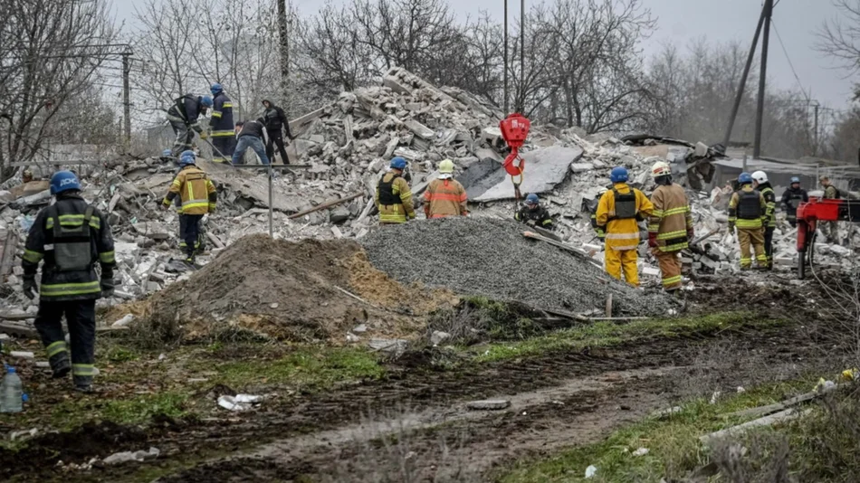 El día después del misil en un pueblo de Polonia