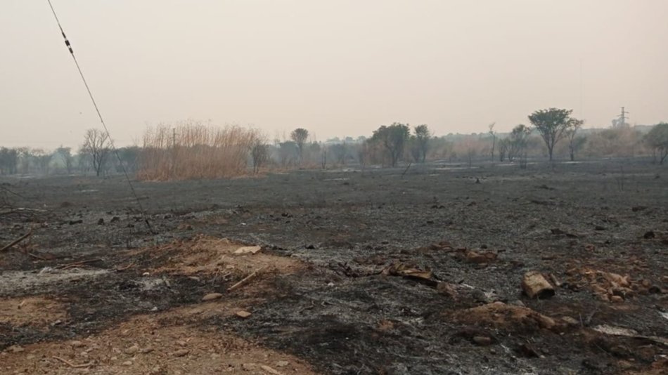Voraz incendio en asentamiento San Roque de Palpalá