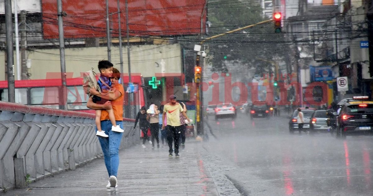 Tormentas aisladas y chaparrones para hoy