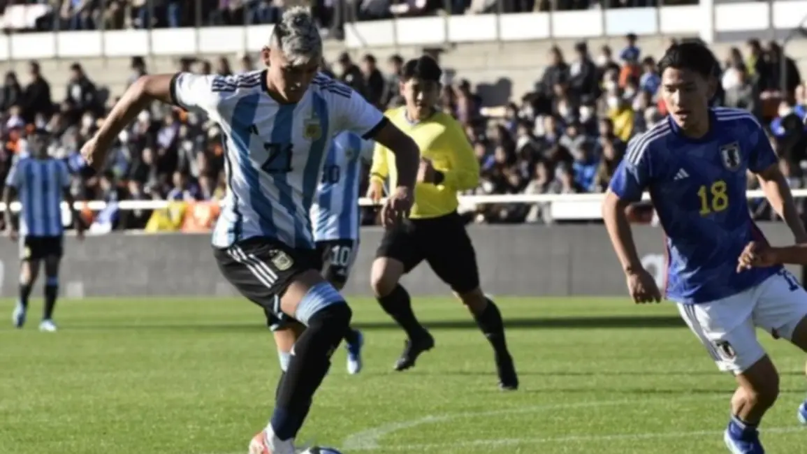 El seleccionado Sub-23 de Argentina fue goleado por Japón
