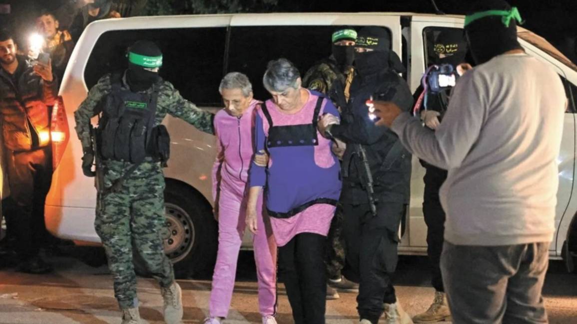 Hamás libera a más rehenes israelíes