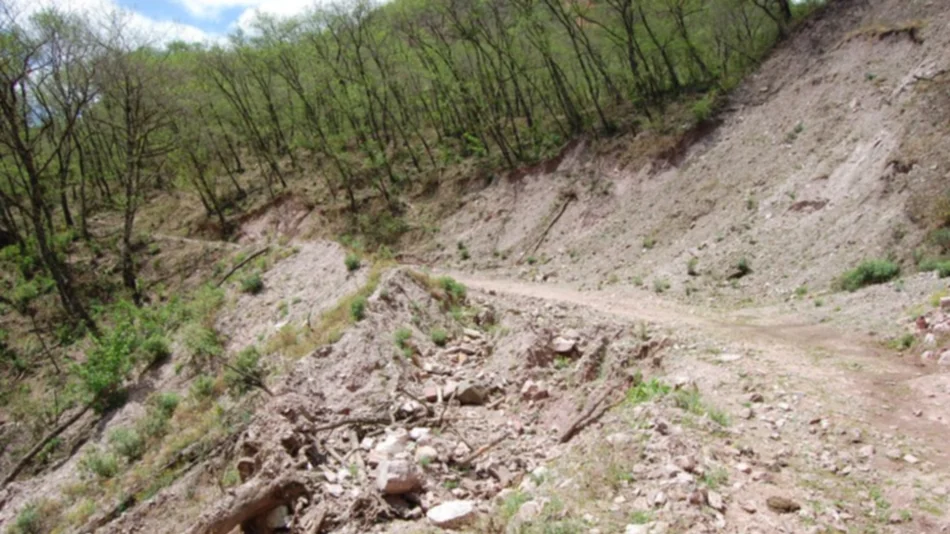 Rutas jujeñas afectadas por las lluvias 