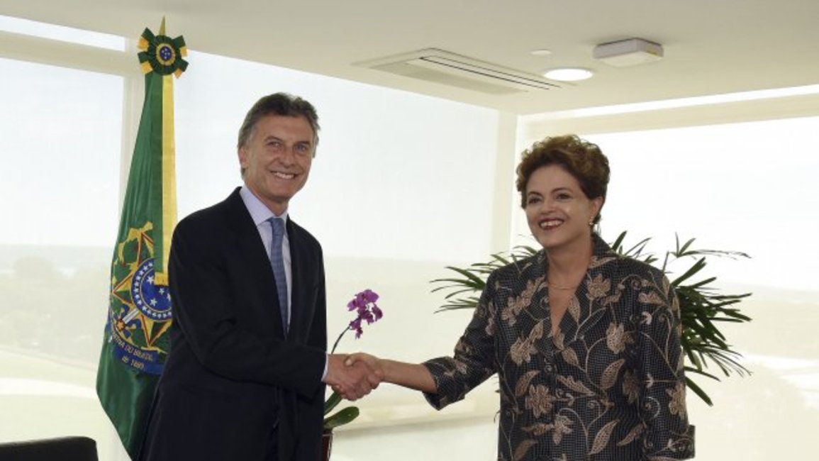 Mauricio Macri se reunió con Rousseff
