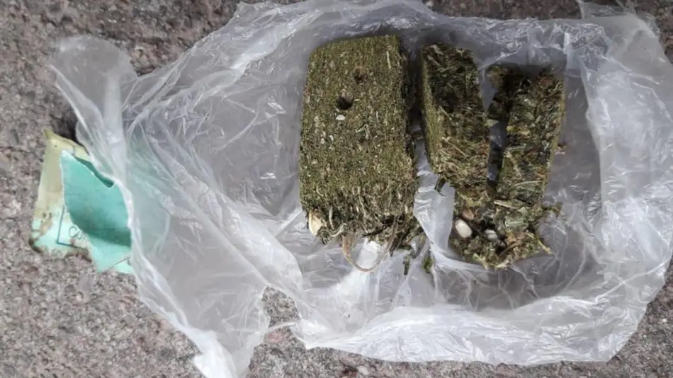 Dos muchachos apresados con más de 200 gramos de marihuana 