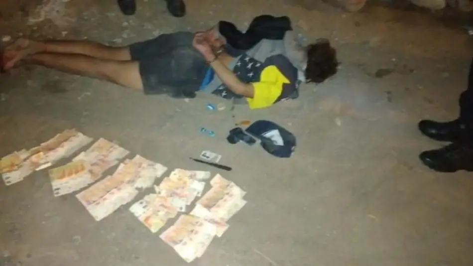 Atrapan a un joven y  recuperan medio millón 