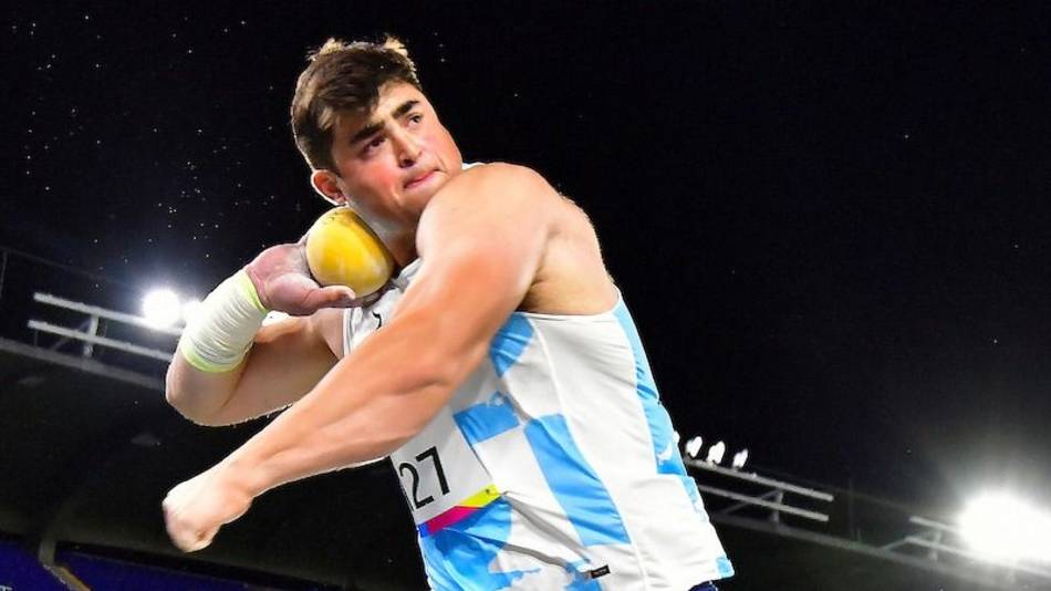 Nazareno Sasia obtuvó la medalla dorada en los Panamericanos Junior Cali Valle 2021