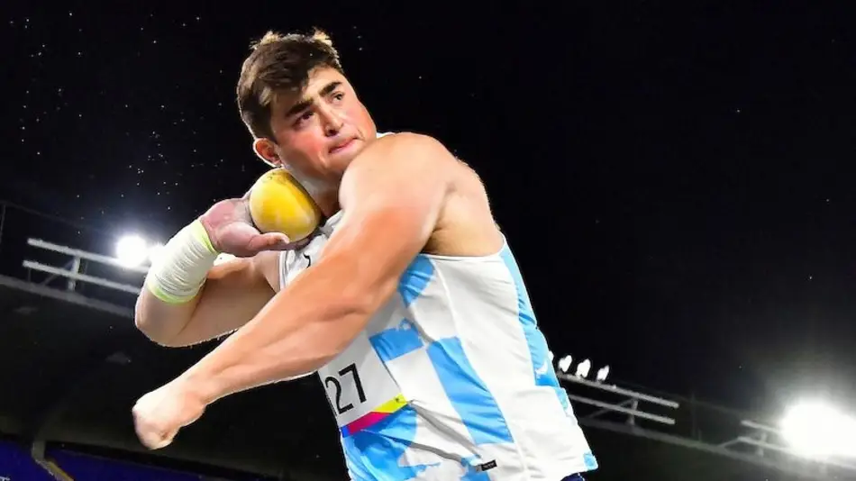 Nazareno Sasia obtuvó la medalla dorada en los Panamericanos Junior Cali Valle 2021