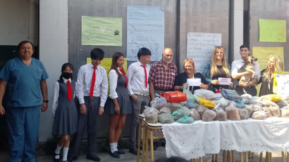 El Ipsel realizó una colecta para el Hogar San Roque