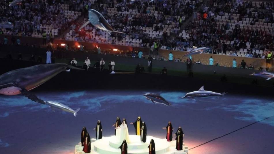 Todo el color de "Una noche memorable", la ceremonia de cierre de la Copa