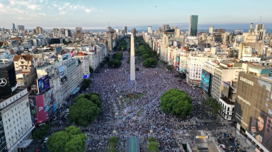 Mañana al mediodía la Selección Argentina festejará en el Obelisco 