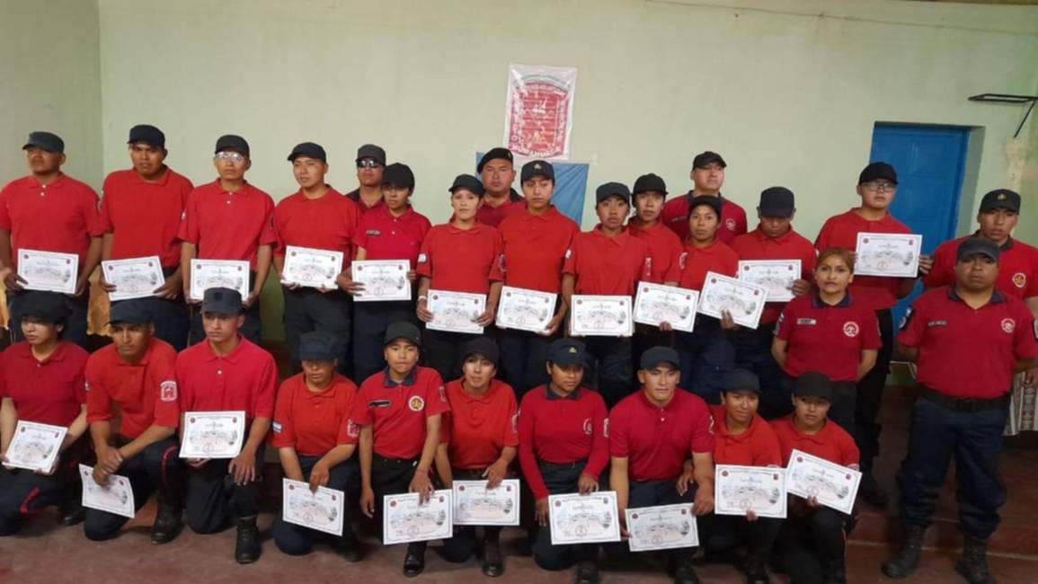 Humahuaca cuenta con 23 nuevos bomberos voluntarios