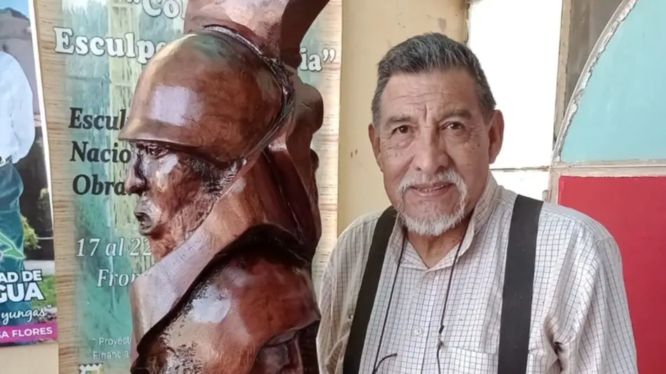 Nazario Veliz y su homenaje a nuestros héroes de Malvinas
