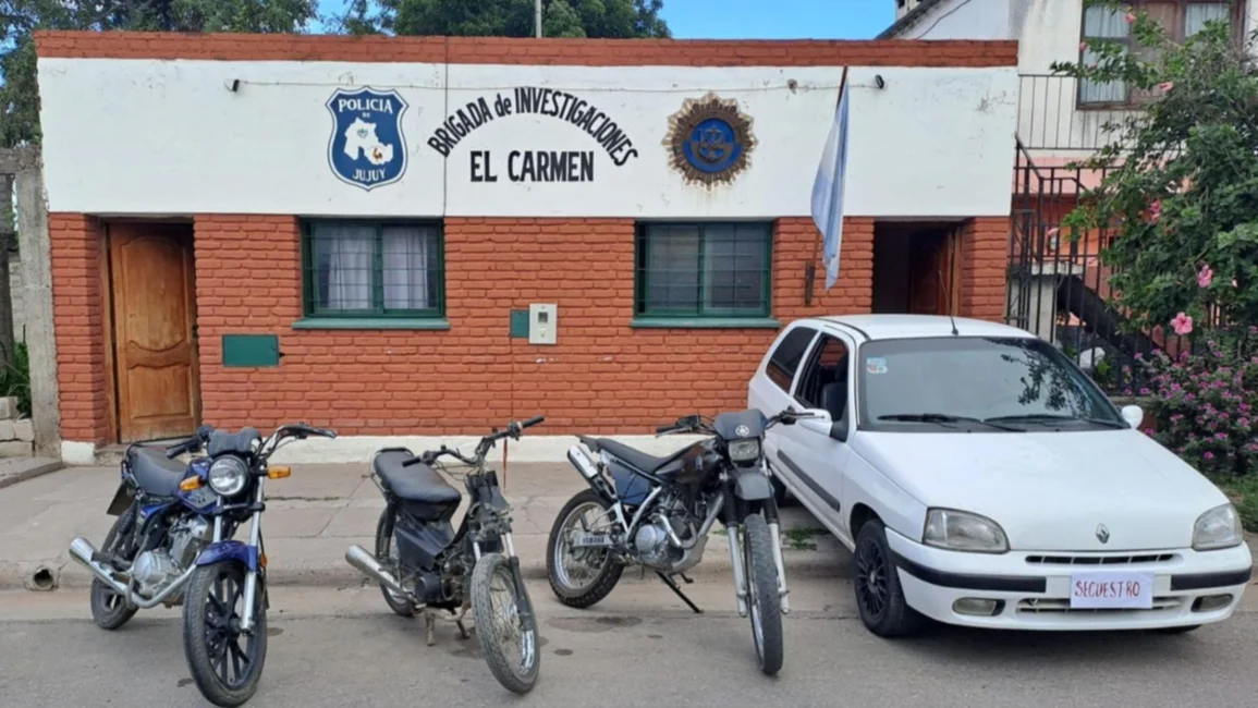 Recuperan motos robadas
