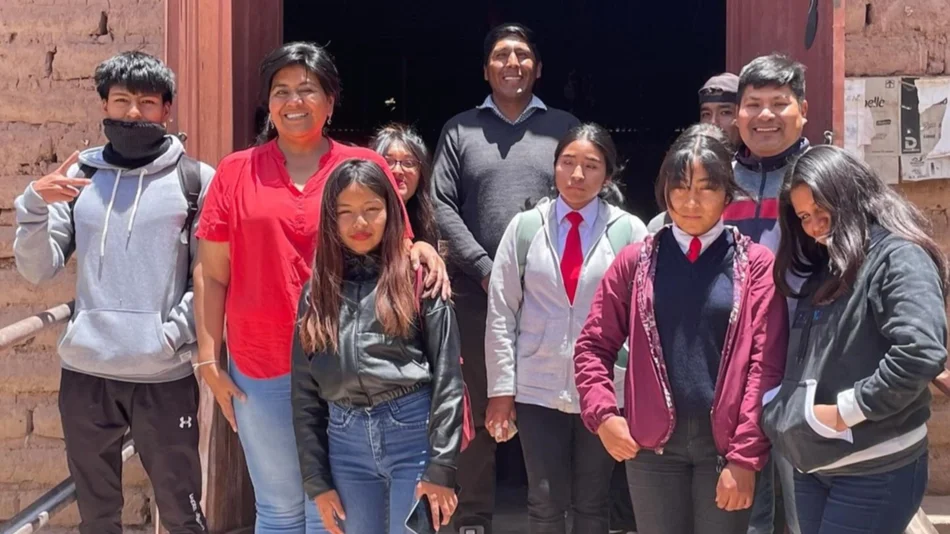 Sarapura visitó a alumnos