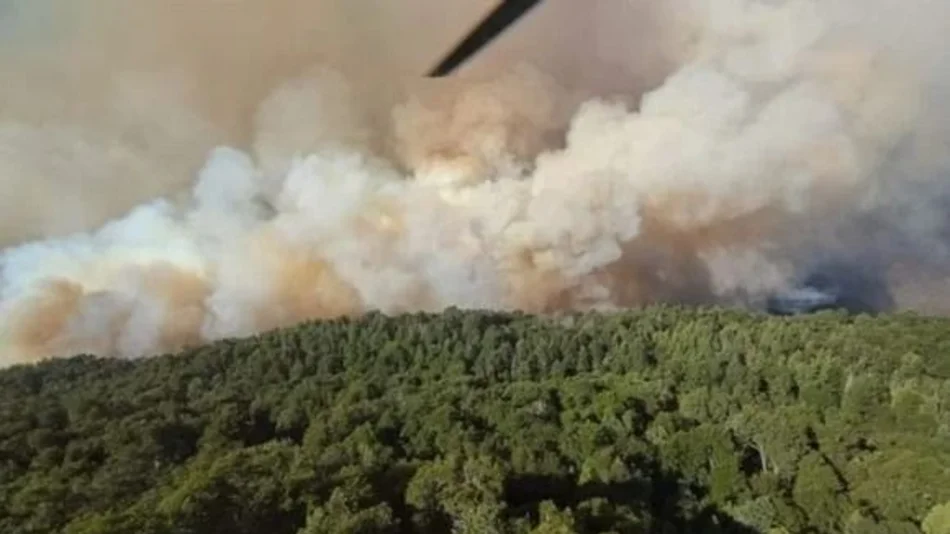Incendio en el Parque Nacional Nahuel Huapi: ya se consumieron más de 1.800 hectáreas