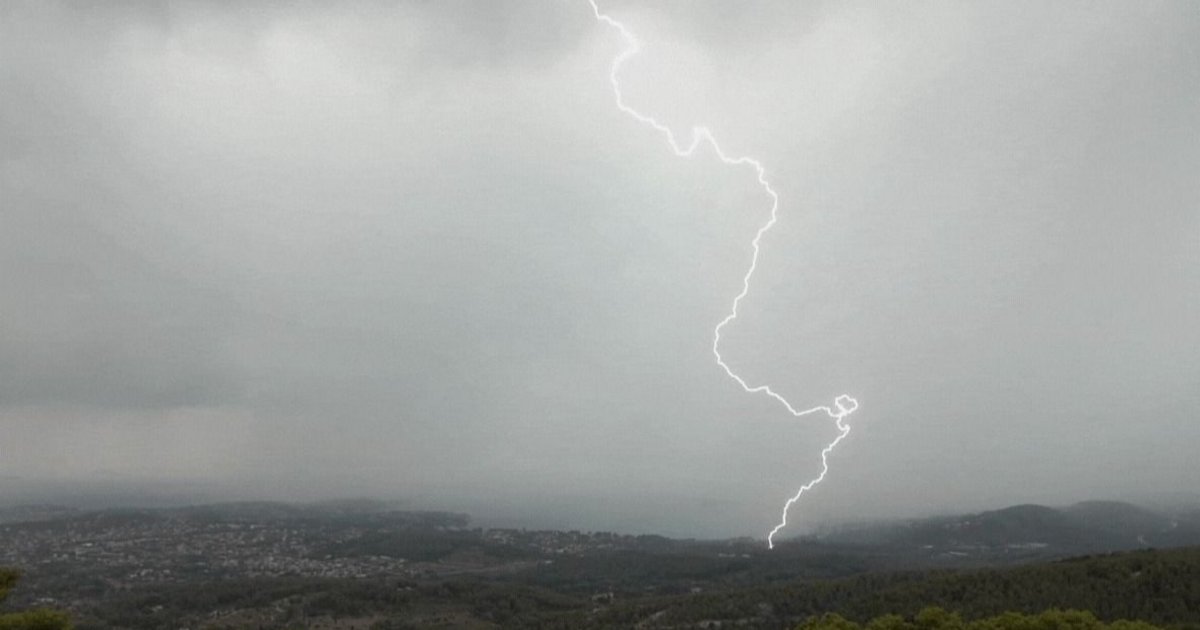 Renuevan alerta amarilla por tormentas para gran parte de la provincia