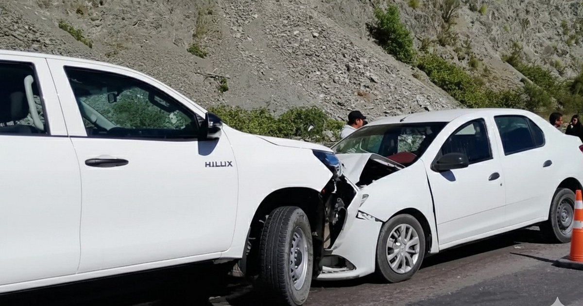 Seis heridos luego de un choque frontal en la ruta 9